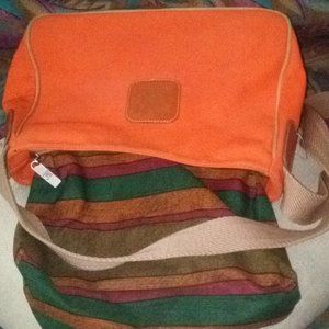 "Geltra" Orange Crossbody Bag